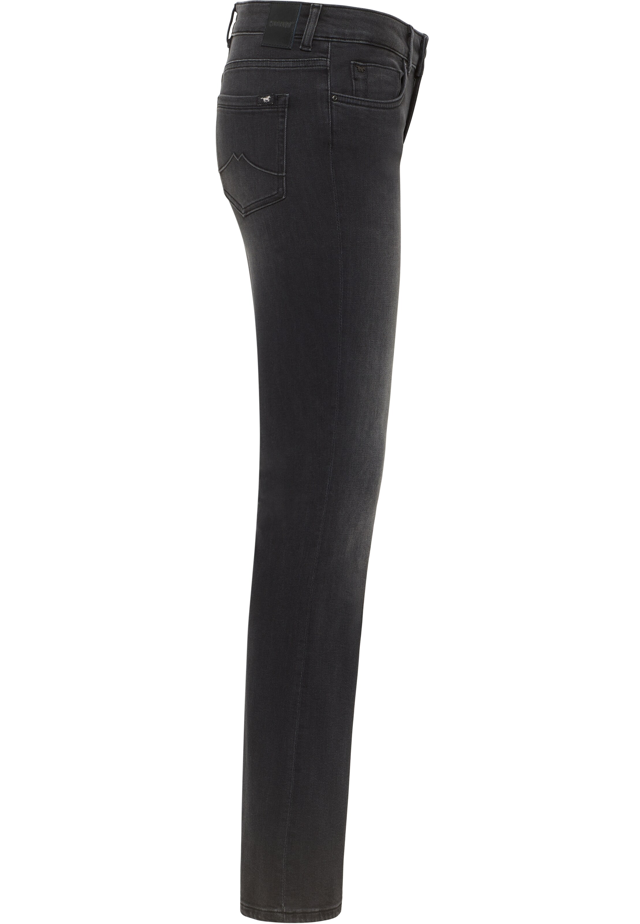 MUSTANG Alt laienev Teksapüksid 'Shelby', värv must