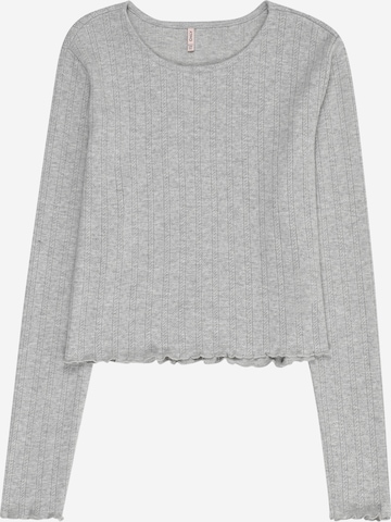 ONLY GIRLS Shirt in Grau: Vorderseite
