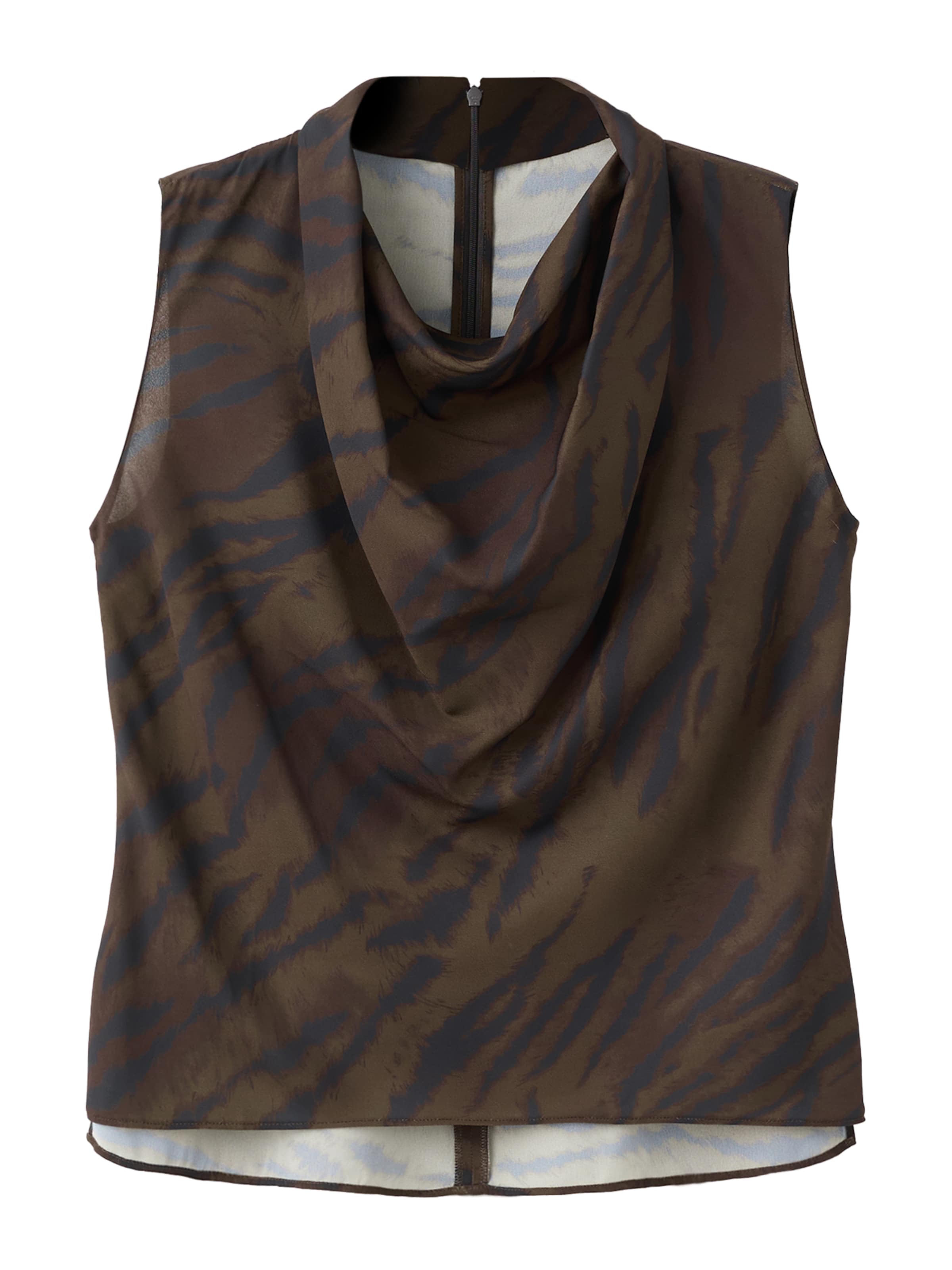 Camicia da donna 'GRETA' di MANGO in marrone: frontale