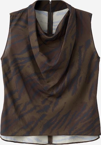 MANGO Pusero 'GRETA' värissä ruskea: etupuoli