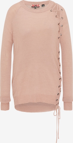 Pull-over myMo ROCKS en rose : devant