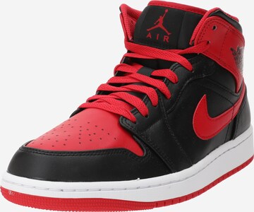 Jordan High-Top Sneakers in Black: front