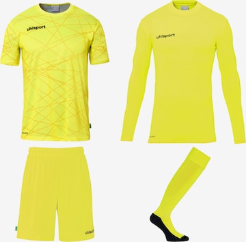 UHLSPORT Sports Suit in Yellow: front