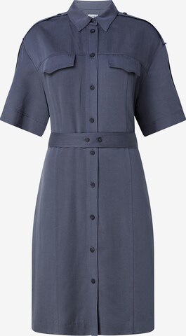 Calvin Klein Shirt Dress in Blue: front