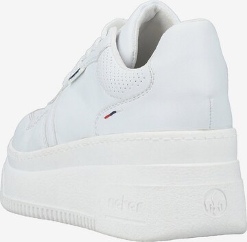 Sneaker low 'M7811' de la Rieker pe alb