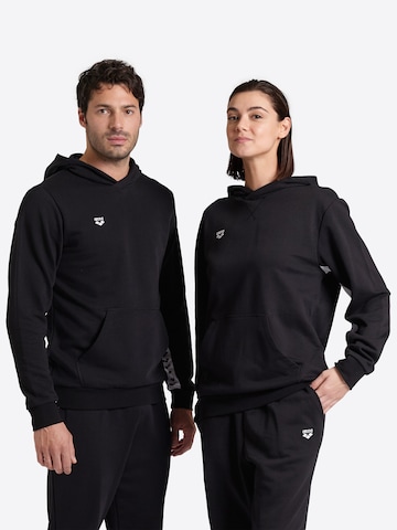 ARENA - Camiseta deportiva 'ICONS' en negro: frente