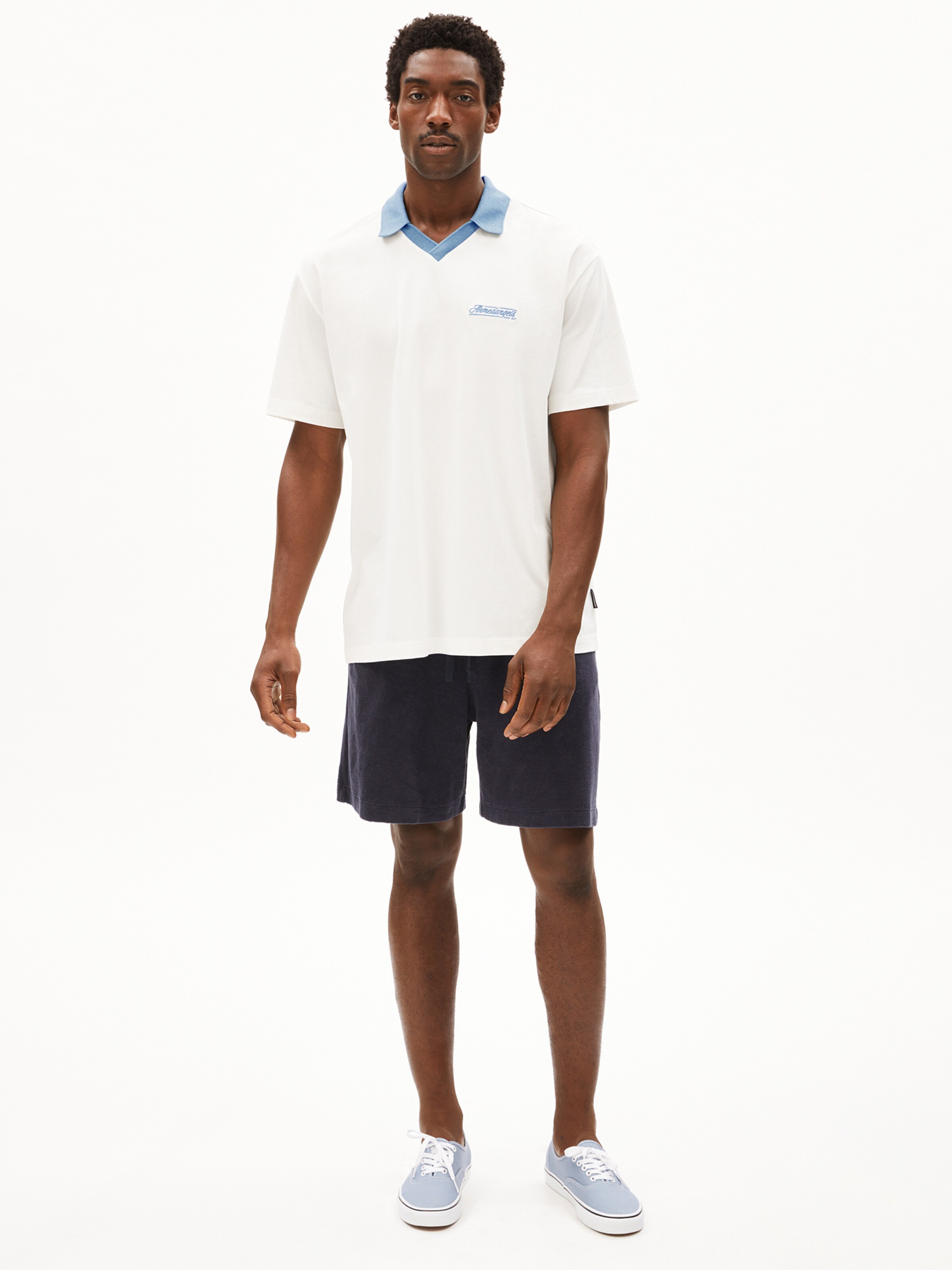 ARMEDANGELS Poloshirt in Weiß