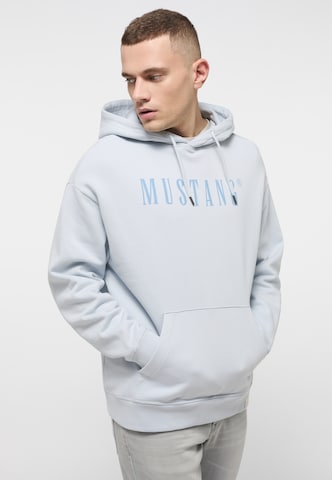 MUSTANG Sweatshirt in Blau: predná strana