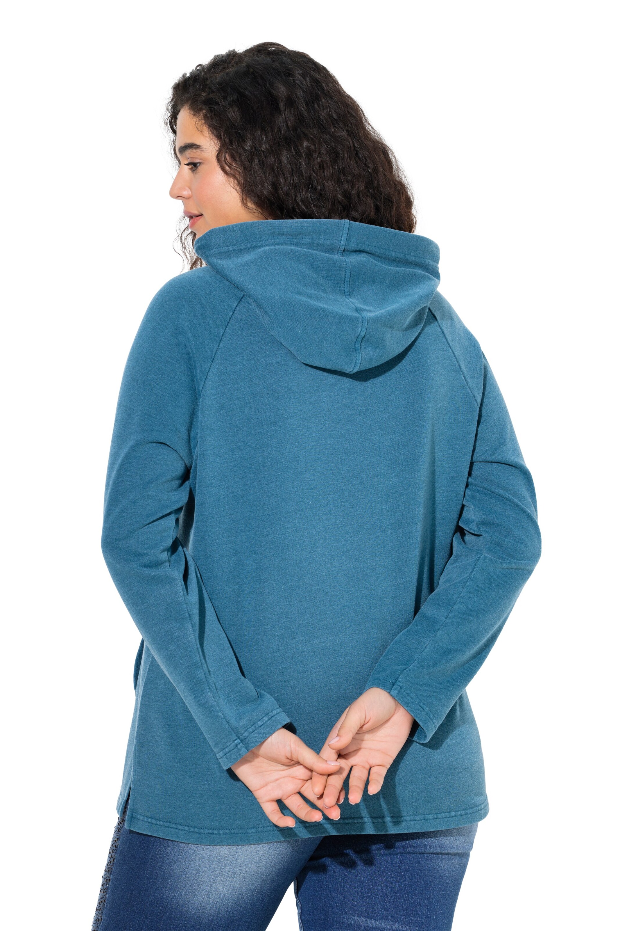 Ulla Popken Sweatshirt in Groen