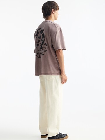 Pull&Bear T-shirt i lila