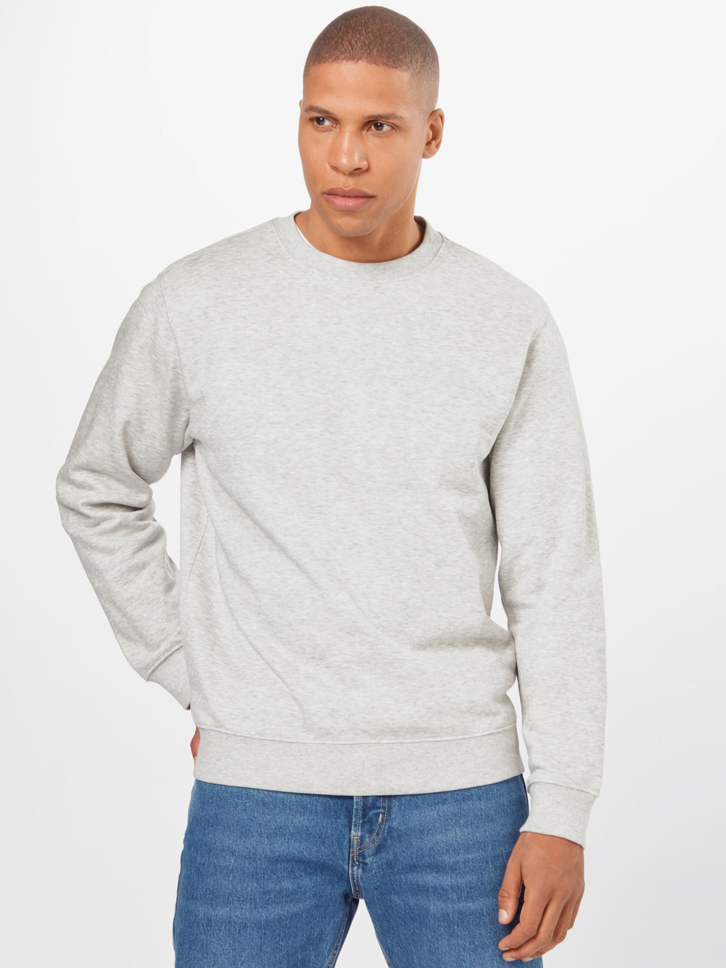 Light grey crew neck sweatshirt new arrivals