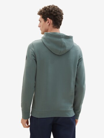 TOM TAILOR - Sweatshirt em verde