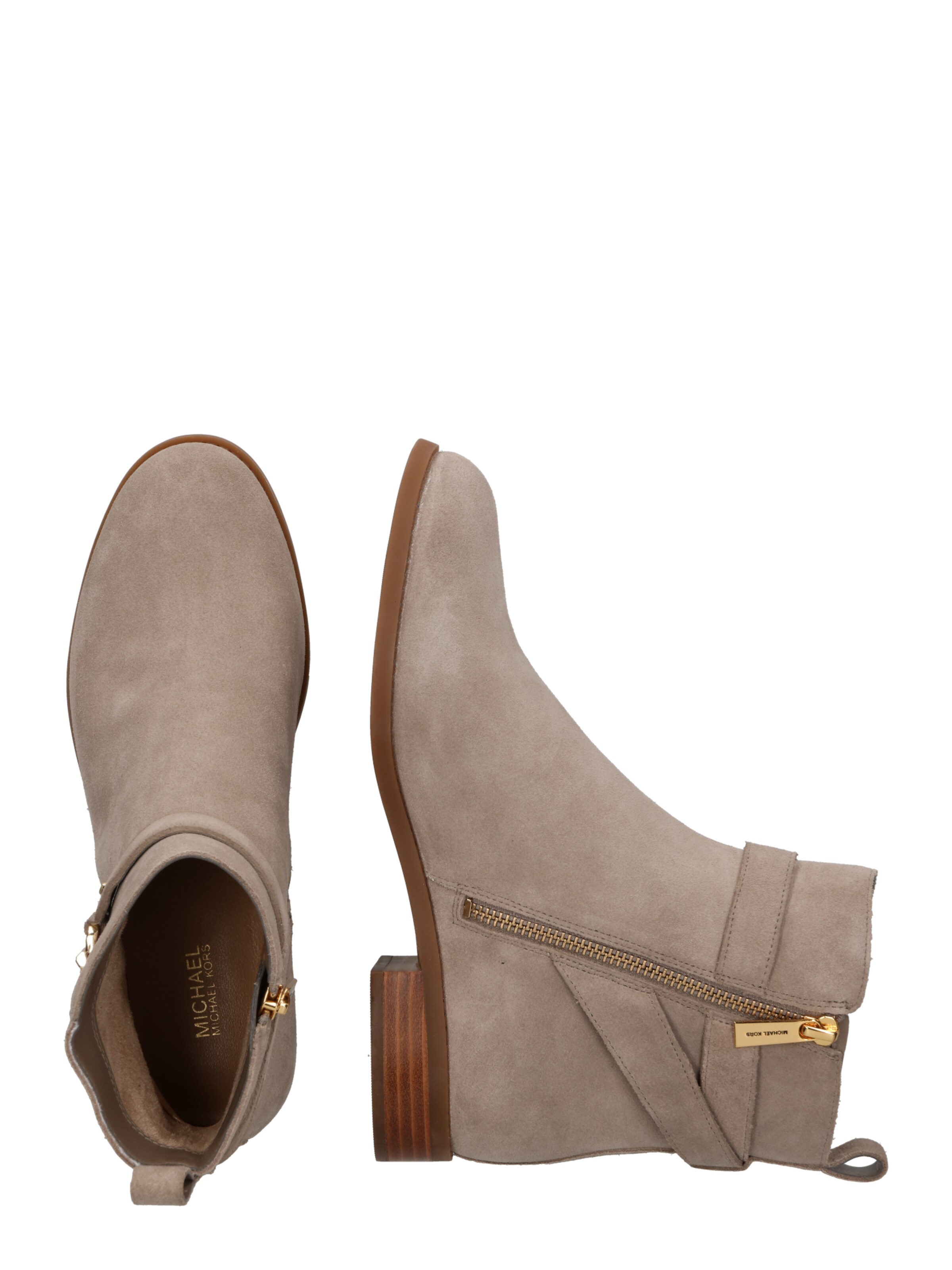 MICHAEL Michael Kors Stiefelette 'Farrah' in beige | ABOUT YOU