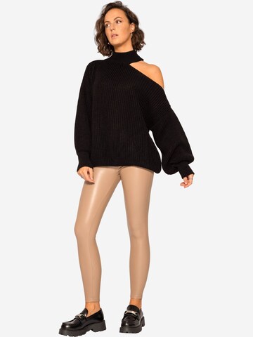 SASSYCLASSY - Pullover oversized em preto