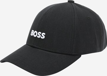 BOSS Cap 'Zed' in Black: front