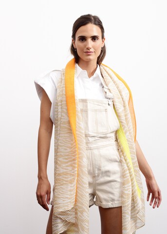 CODELLO Scarf in Beige: front