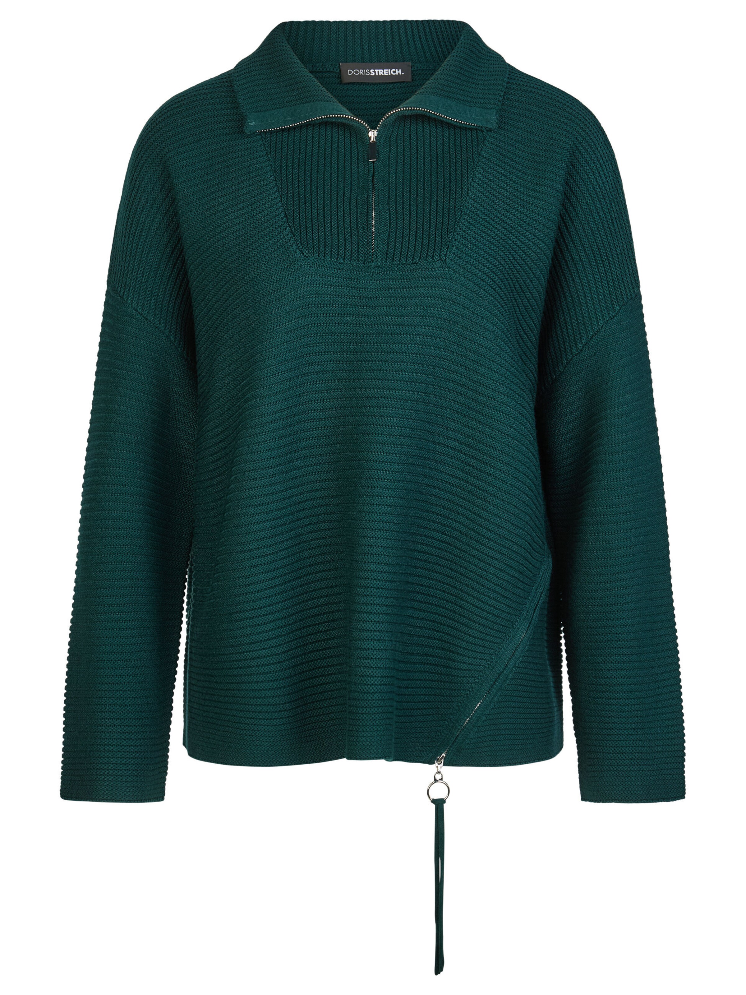 Pull-over Doris Streich en vert : devant