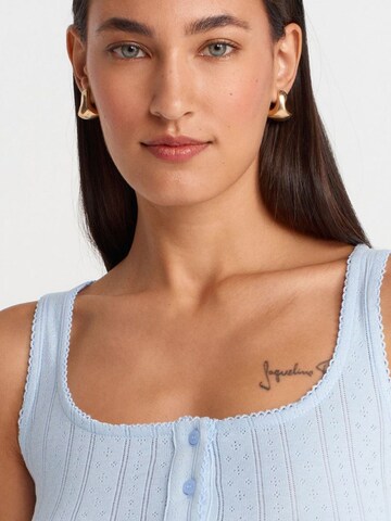 Dilvin Top in Blue