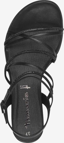 Sandalo con cinturino di TAMARIS in nero