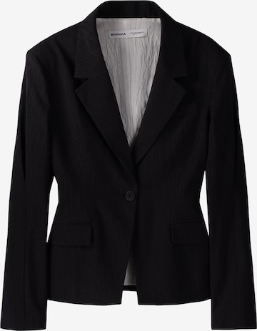 Blazer Bershka en noir : devant