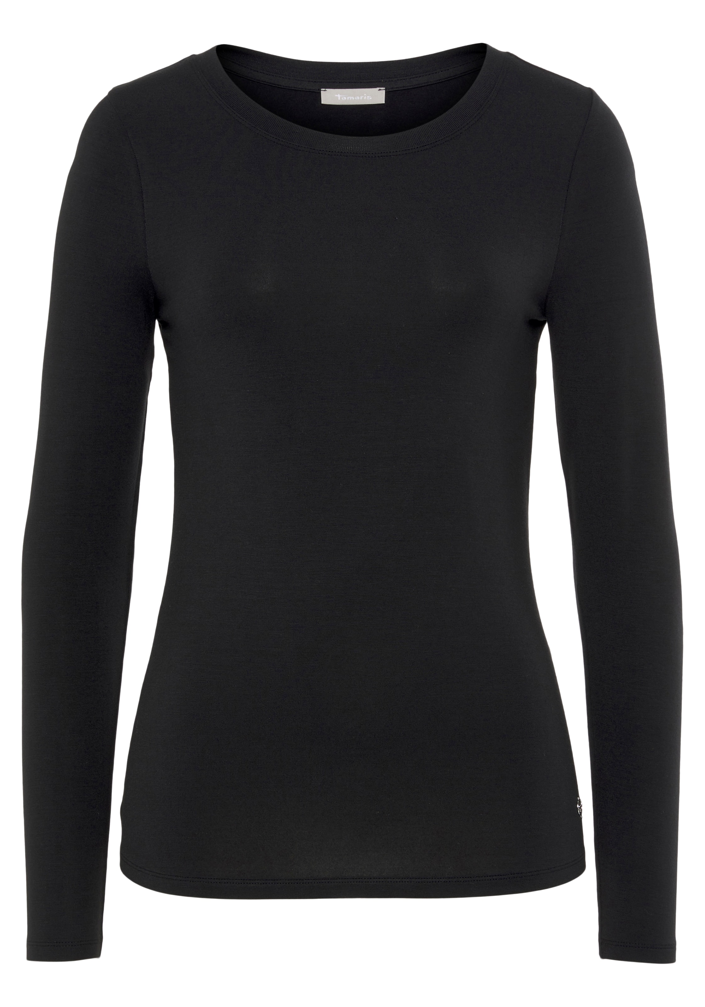 Tamaris Shirt in Black: front