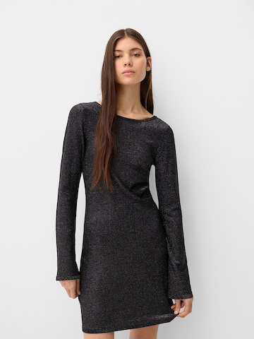 Bershka Dress in Black: front