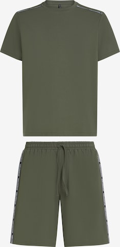 Karl Lagerfeld Lyhyt pyjama värissä vihreä: etupuoli