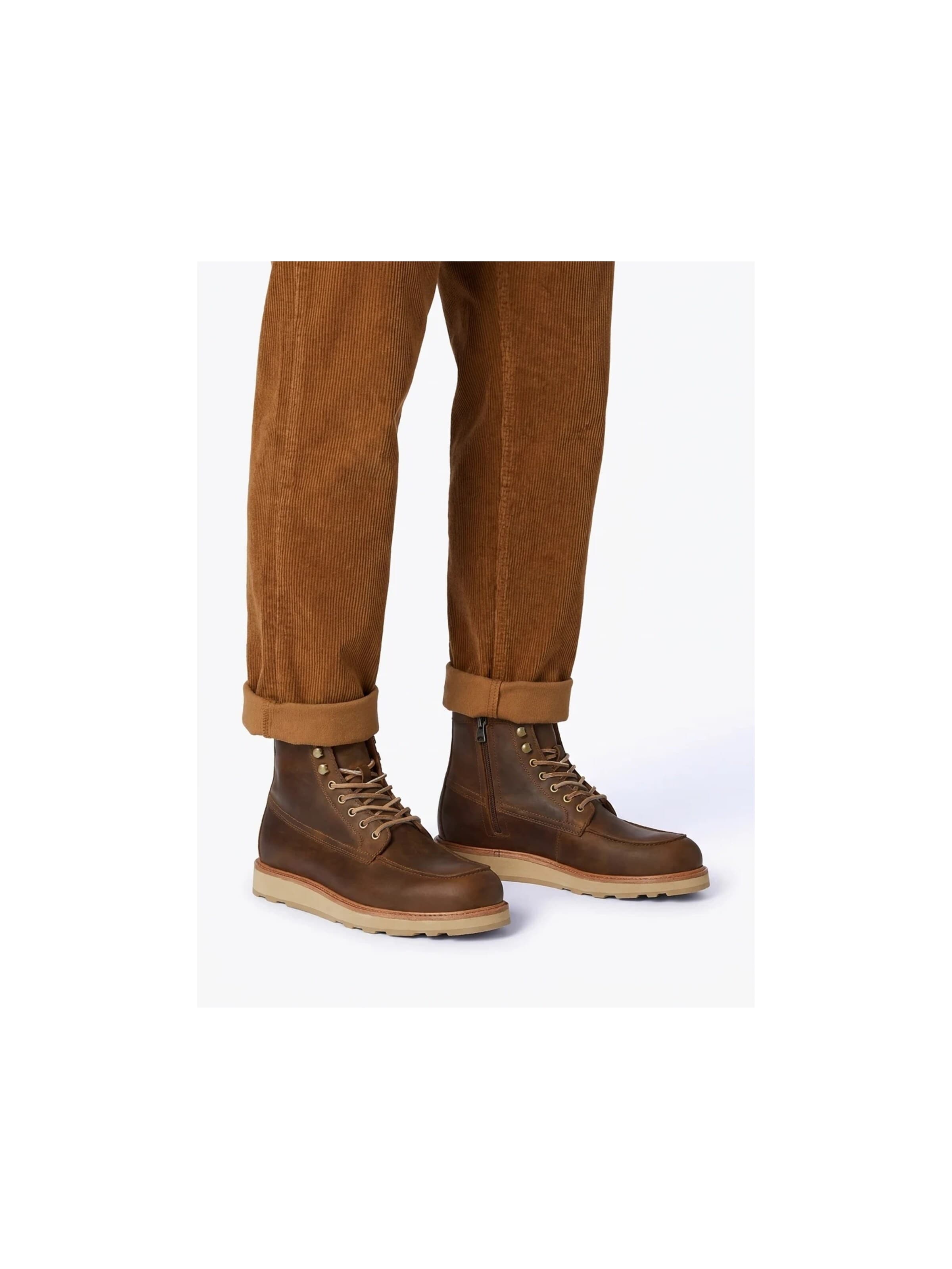 Boots stringati 'PERIDO ASHER HIGH' di BLACKSTONE in marrone