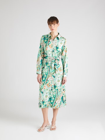 SISTERS POINT Shirt Dress 'ERON' in Green: front