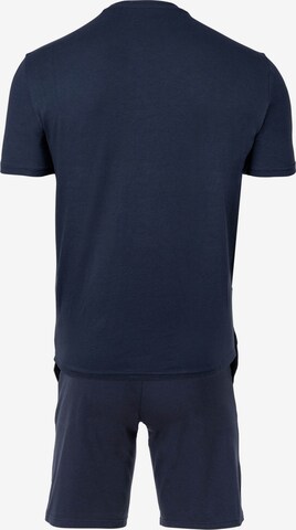 Emporio Armani Pyjama kurz in Blau