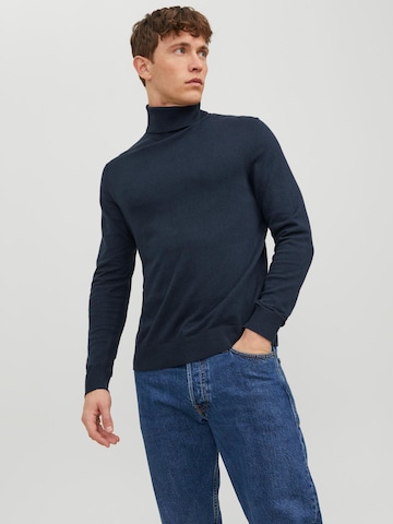 Pullover 'JJEmil' di JACK & JONES in blu: frontale