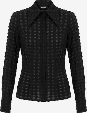 NOCTURNE Blouse in Zwart: voorkant