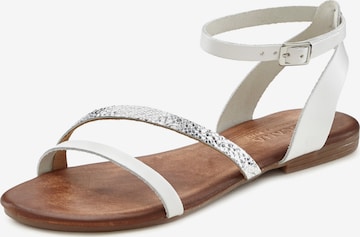 LASCANA Sandals in White: front