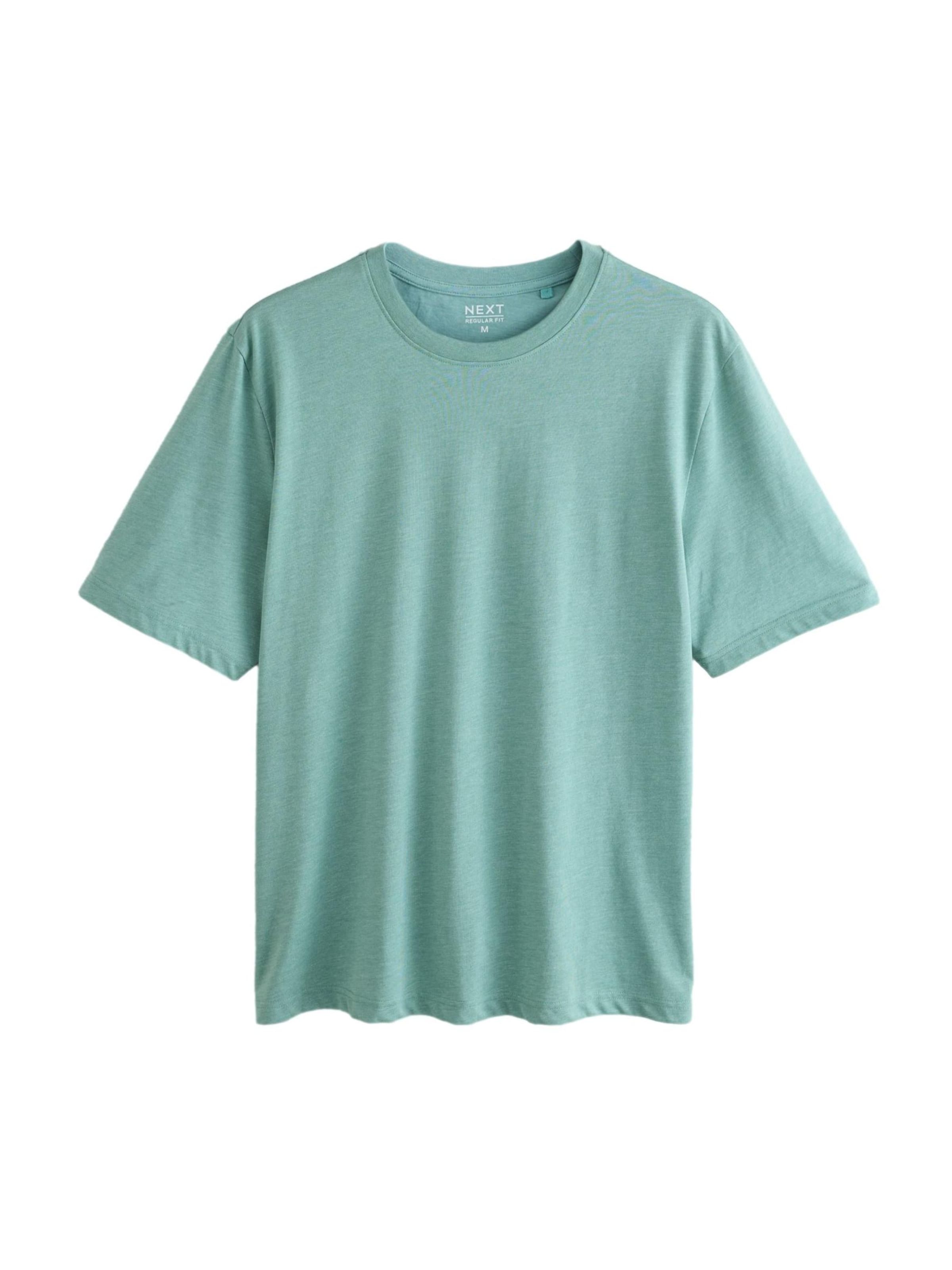 Next T-Shirt 'Essential' in Grün: Vorderseite