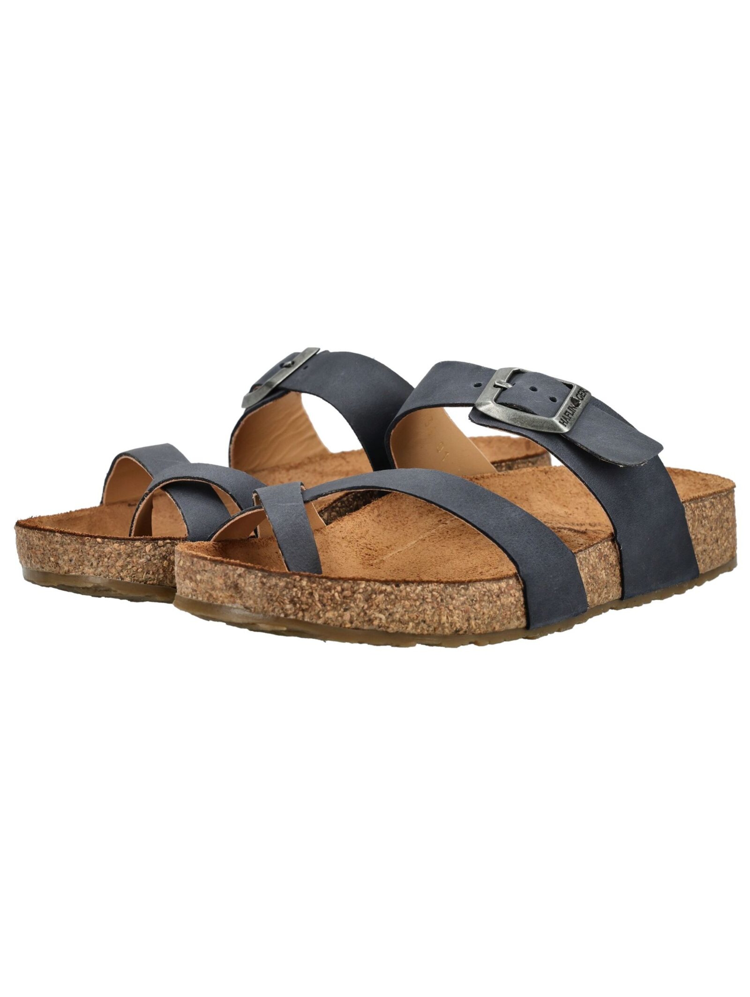 HAFLINGER Teenslippers in Blauw