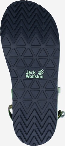 JACK WOLFSKIN Szandálok 'OUTFRESH DELUXE' - zöld