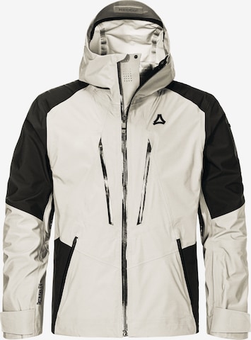 Schöffel Outdoorjacke 'Shell Jk Style Lufeld MNS' in Schwarz: Vorderseite