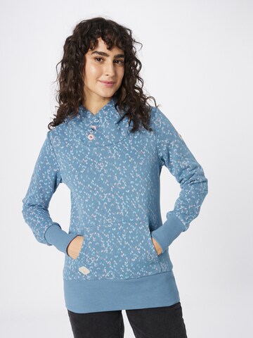 Ragwear - Sweatshirt 'CHELSEE' em azul: frente