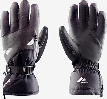 Zanier Full Finger Gloves 'RIDE.GTX' in Grey: front