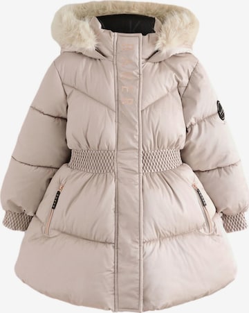 Baker by Ted Baker Pitkä takki värissä vaaleanpunainen: etupuoli