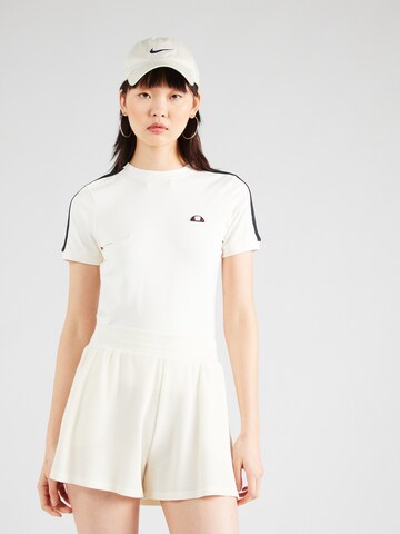 ELLESSE T-shirt 'Zecora' i vit: framsida