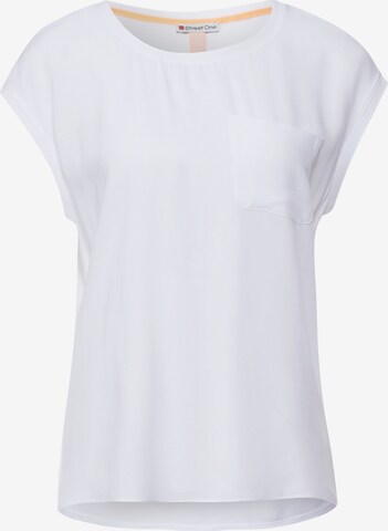 STREET ONE Shirt in White: front