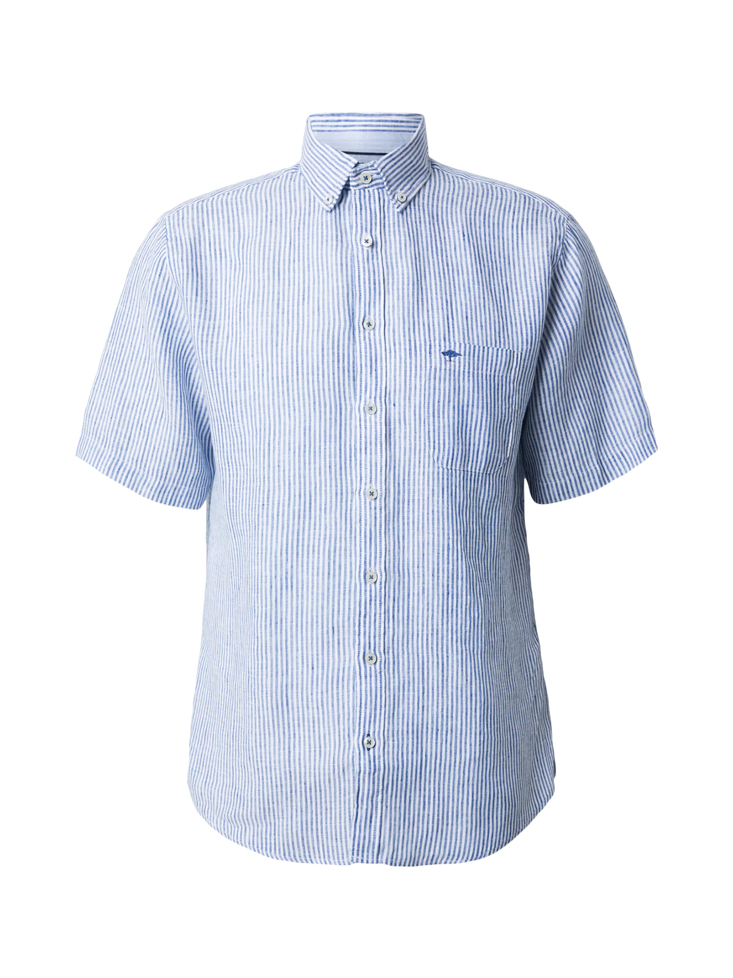 Coupe regular Chemise 'Classic' FYNCH-HATTON en bleu : devant