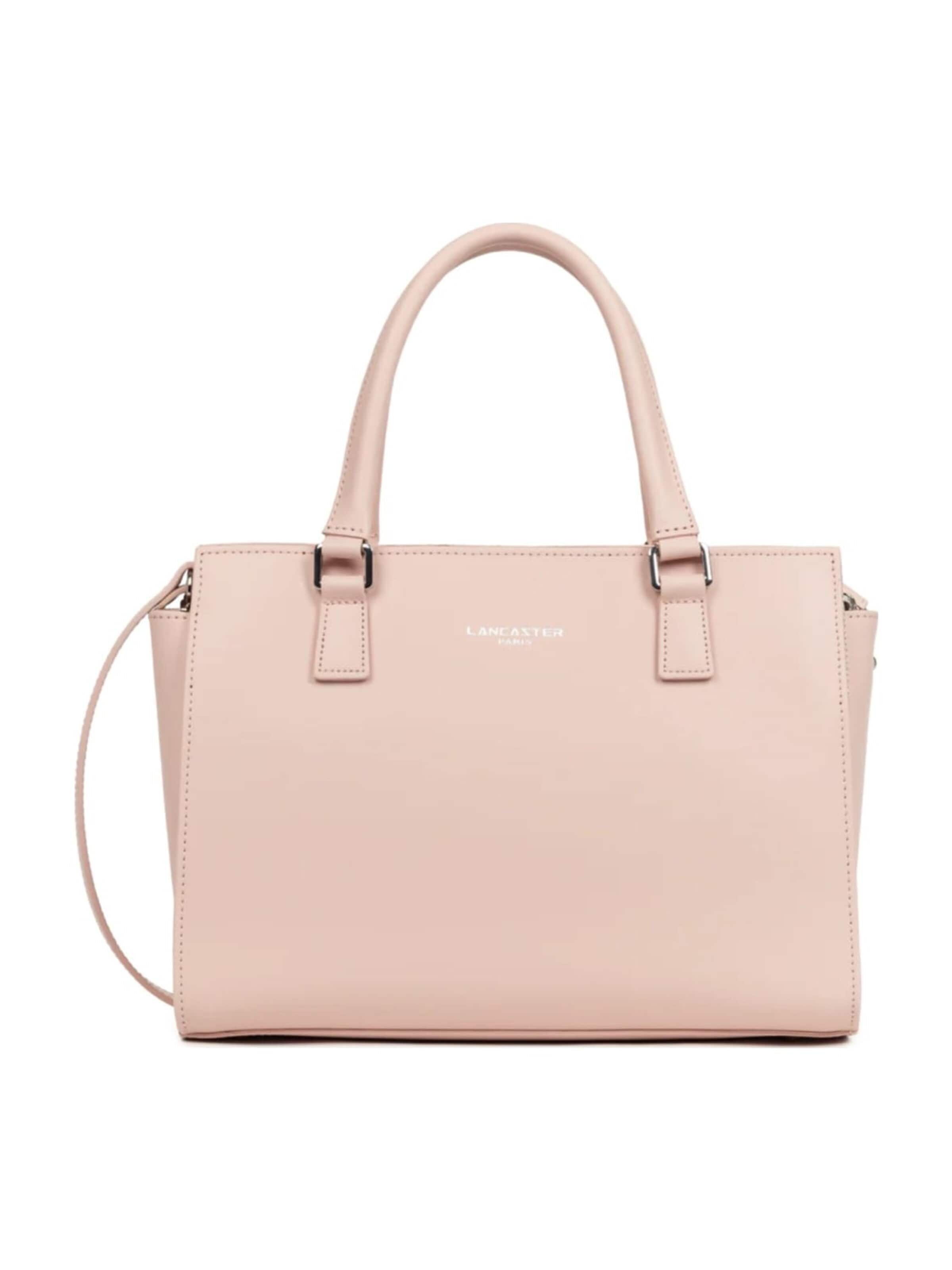 LANCASTER Paris Handbag 'Lancaster Sac à main Zippée M Smooth Carmin' in Red: front