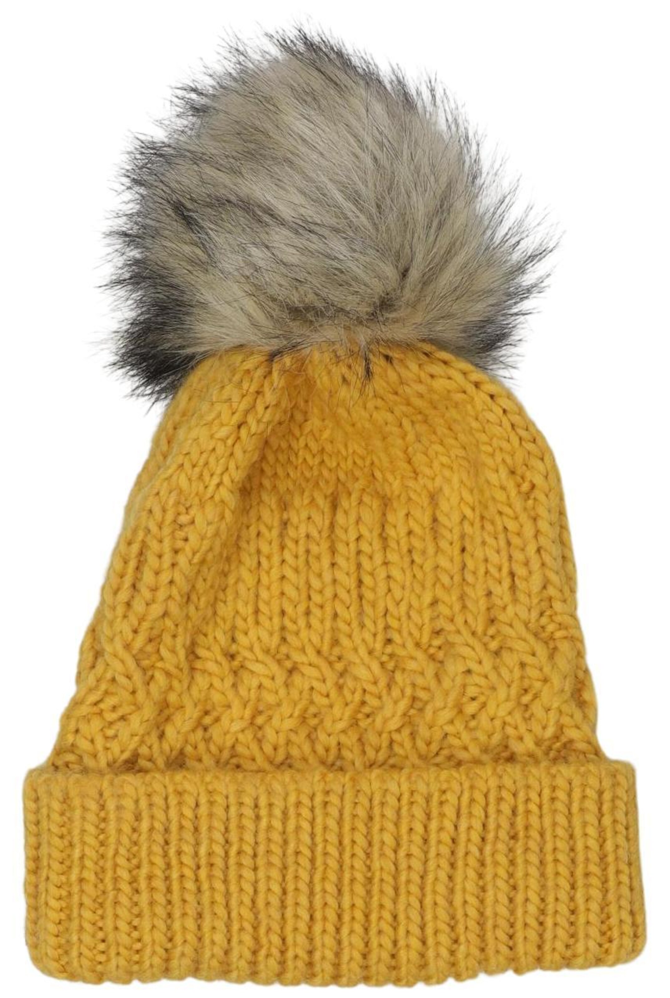 Seeberger Hat & Cap in One size in Yellow, Item view