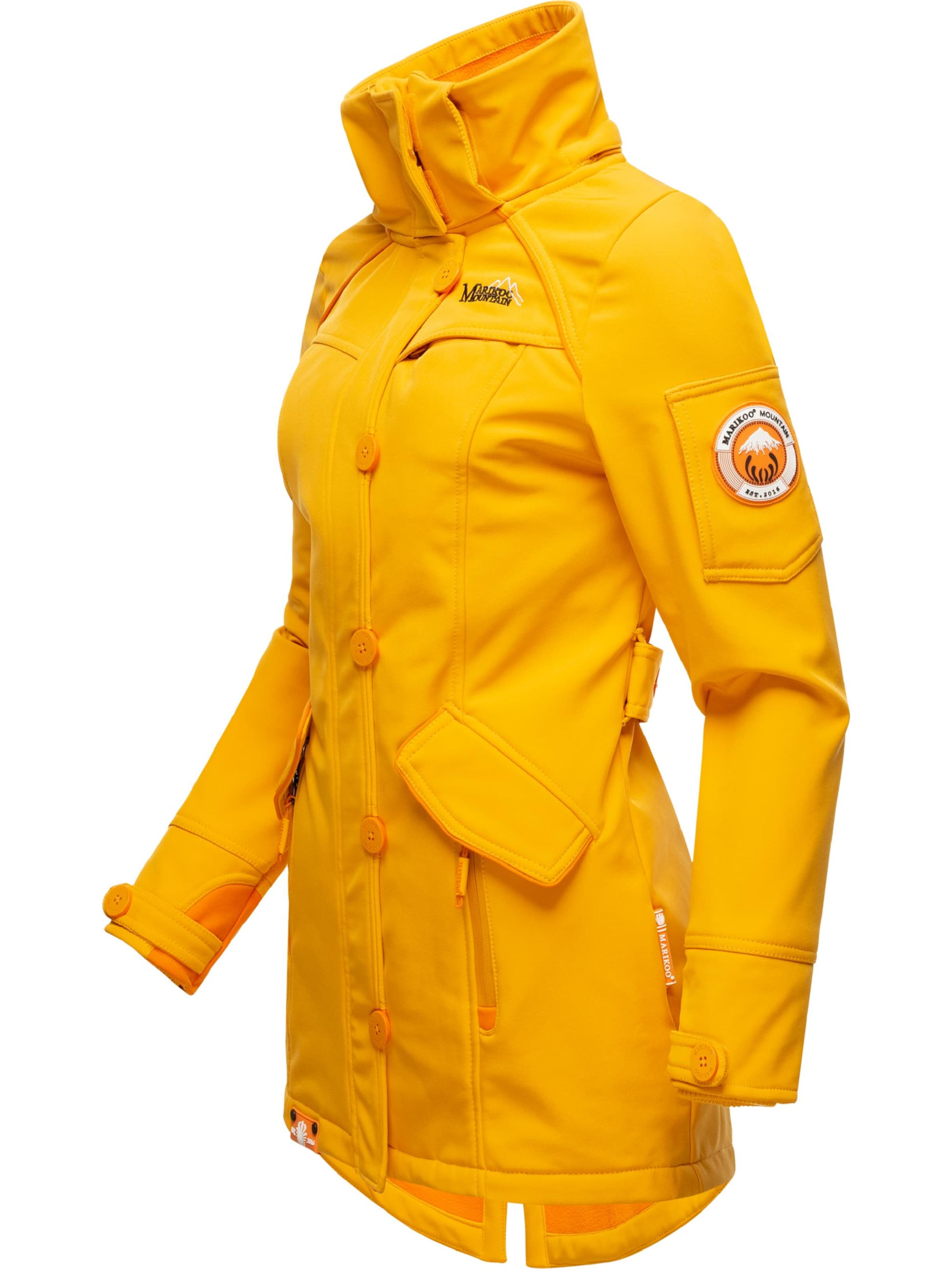 Giacca funzionale 'Soulinaa' di MARIKOO in giallo