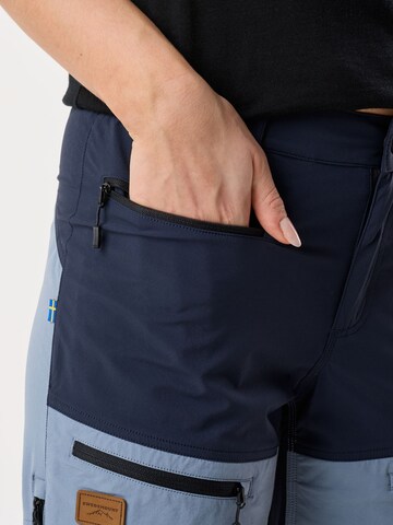 regular Pantaloni per outdoor 'Lofoten' di SWEDEMOUNT in blu