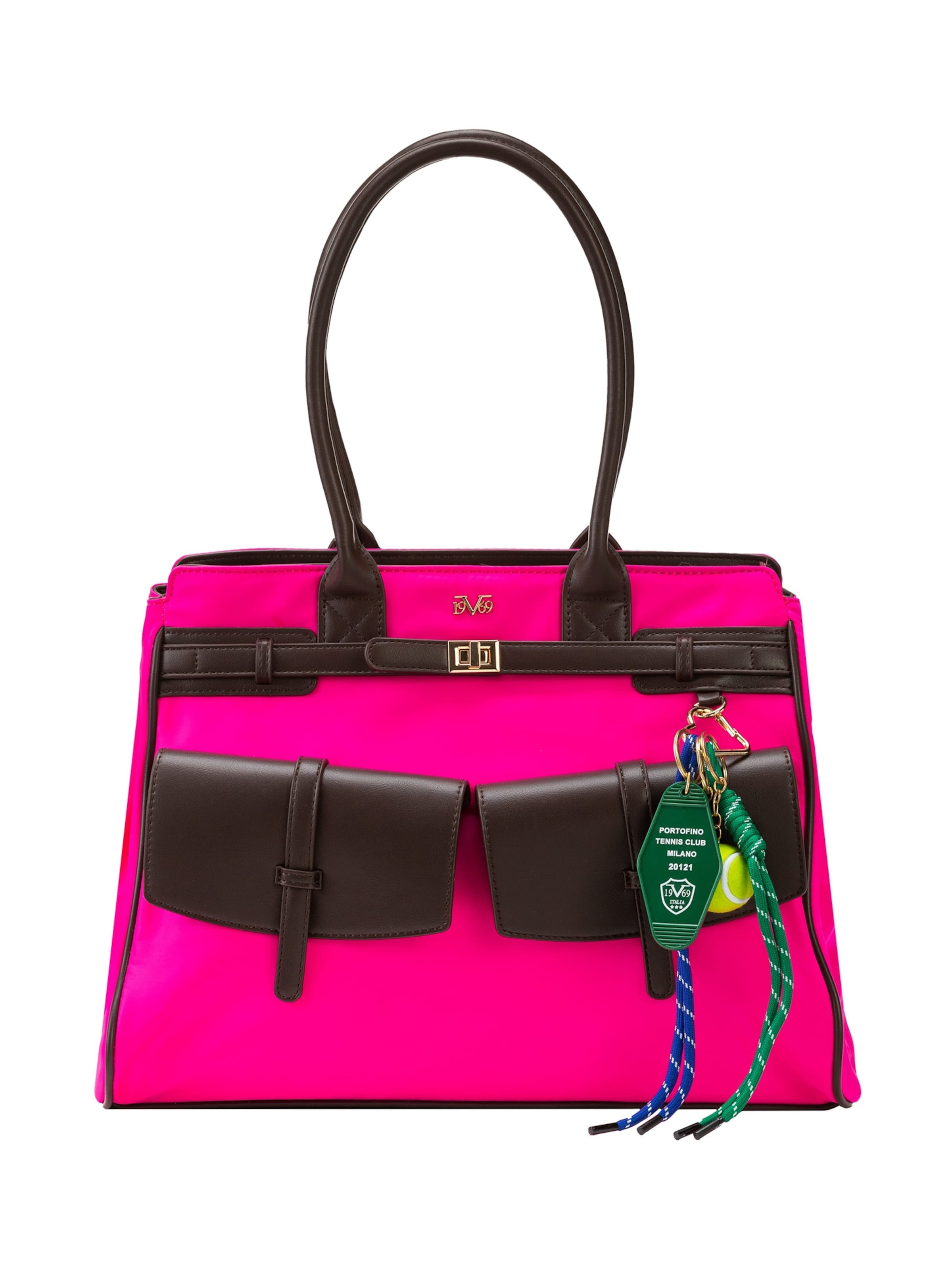 19V69 ITALIA Handbag 'Lierna' in Pink: front