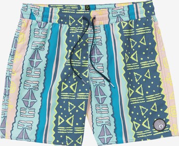 Volcom Boardshorts 'LIDO PRINT TRUNK 17 ' in Blauw: voorkant