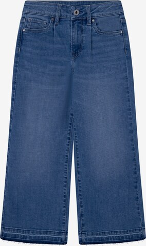 Pepe Jeans - Pierna ancha Vaquero 'JIVEY' en azul: frente